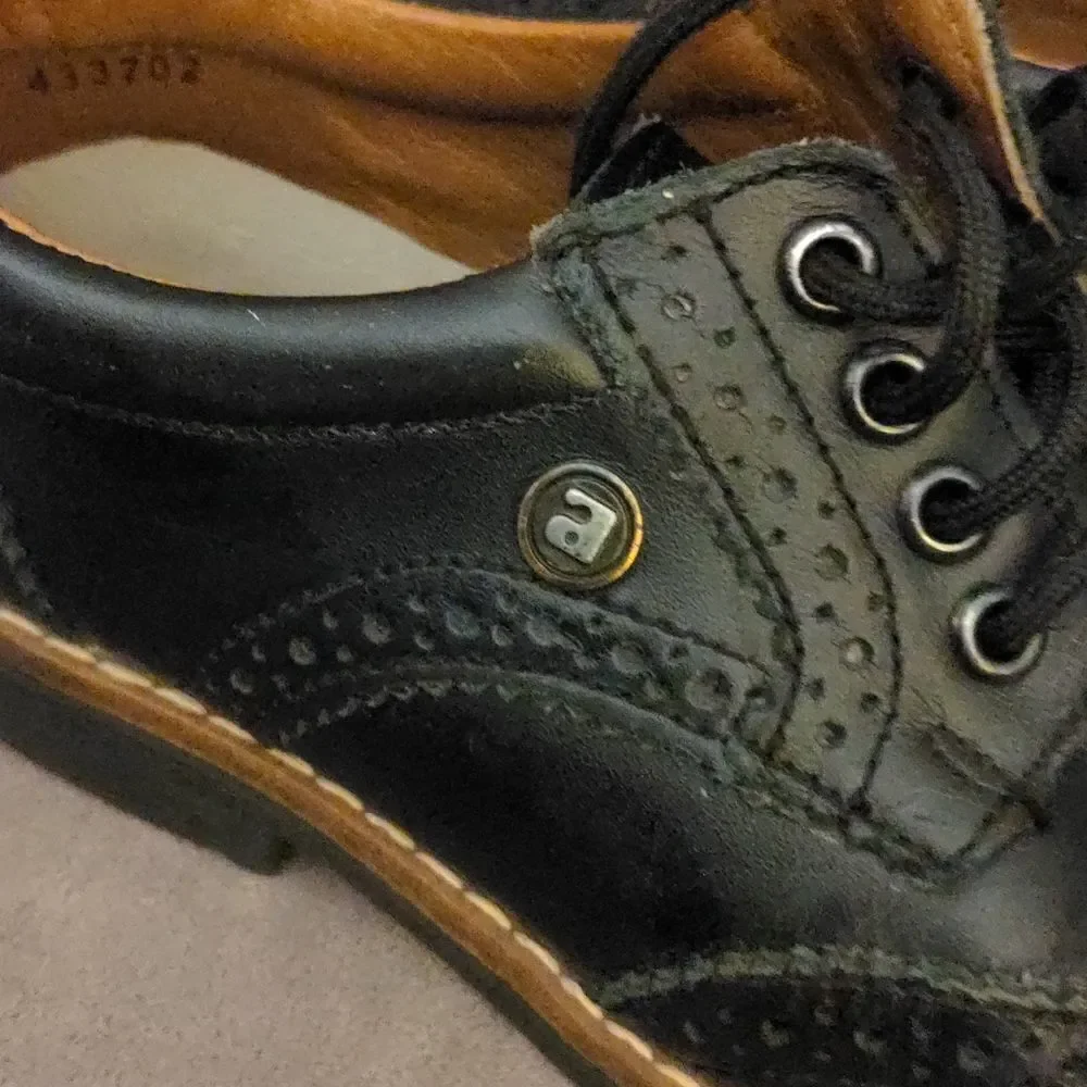 ‎Arfat black oxford shoes size 13 kids